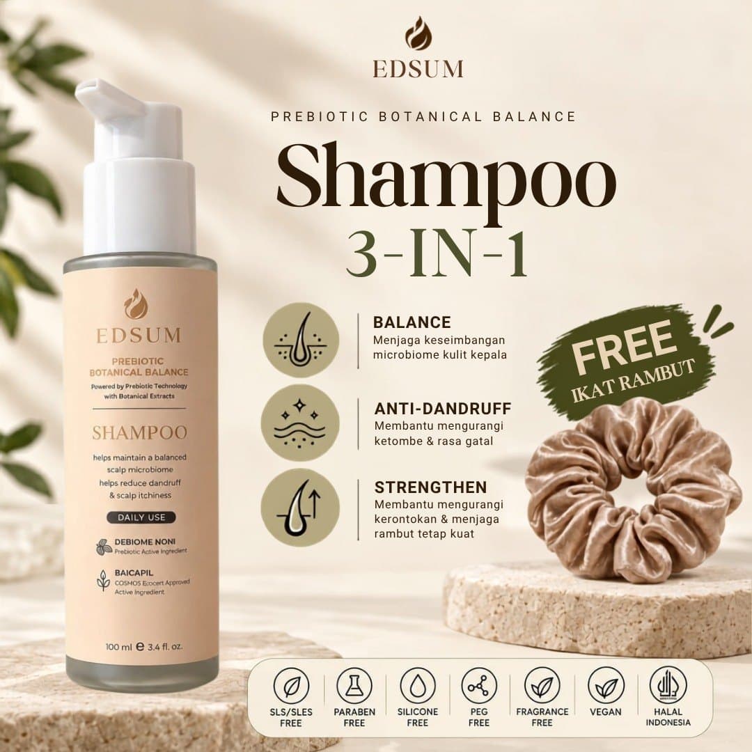 EDSUM Prebiotic Botanical Balance Shampoo 100 mL