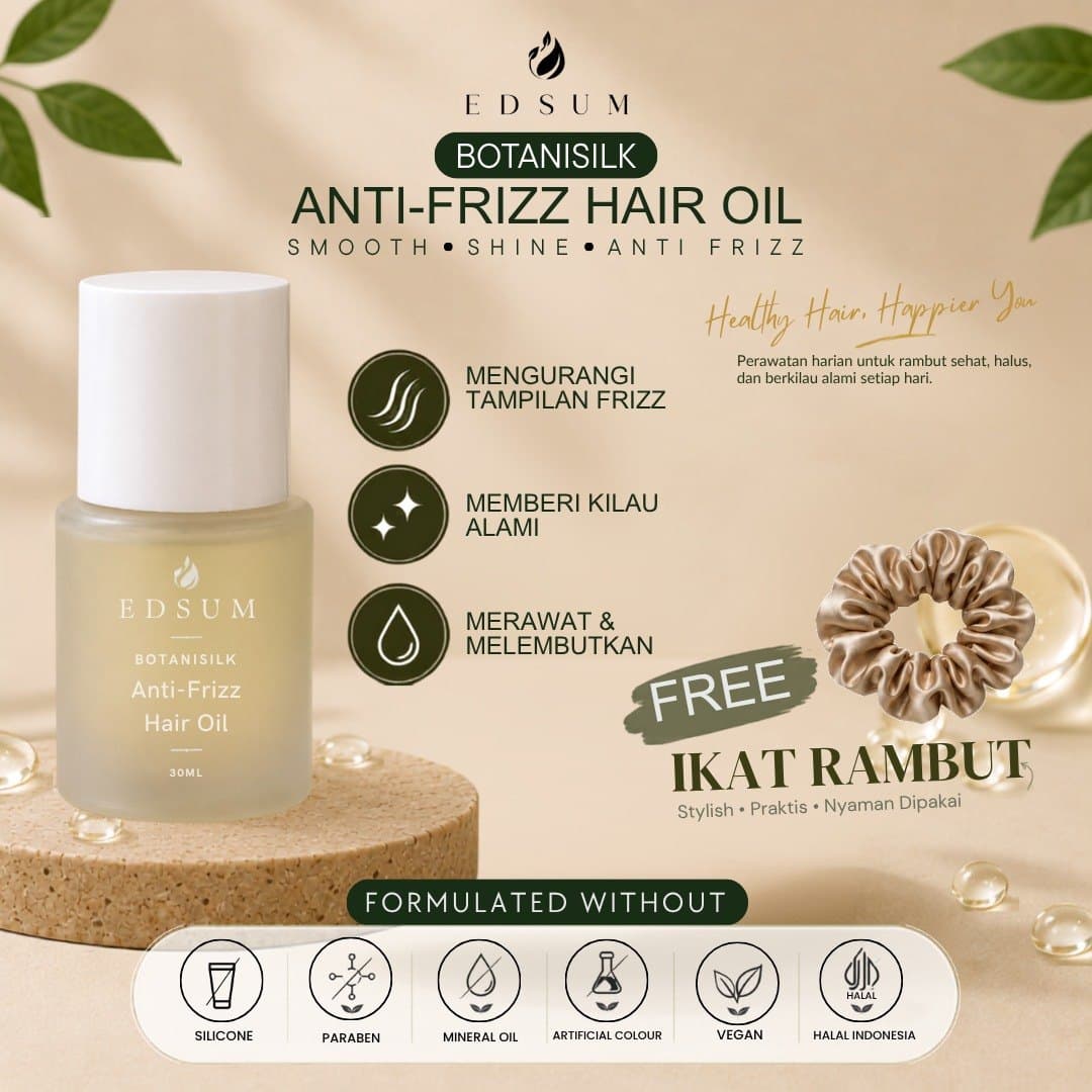 EDSUM Botanisilk Anti-Frizz Hair Oil