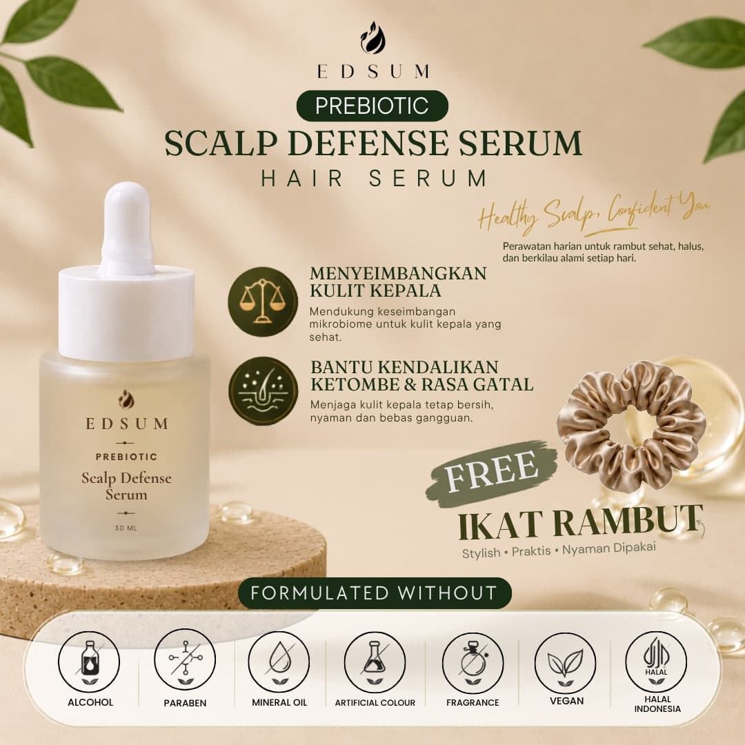 EDSUM Prebiotic Scalp Defense Serum